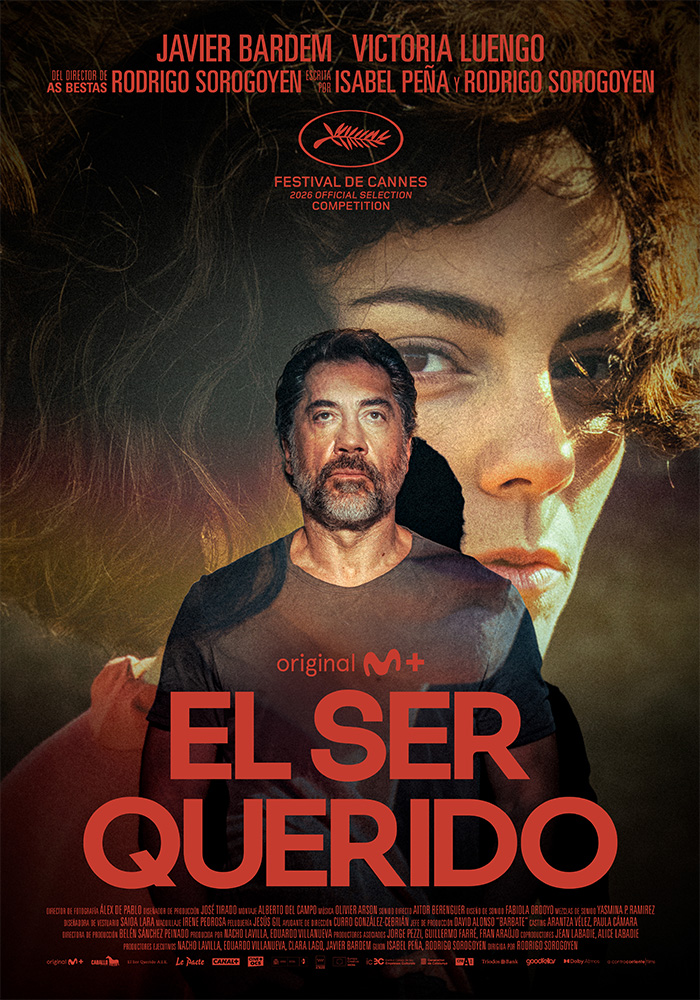 Póster de la película El Ser Querido dirigida por Rodrigo Sorogoyen. Proyecto de marketing de la agencia MuchoFoco.