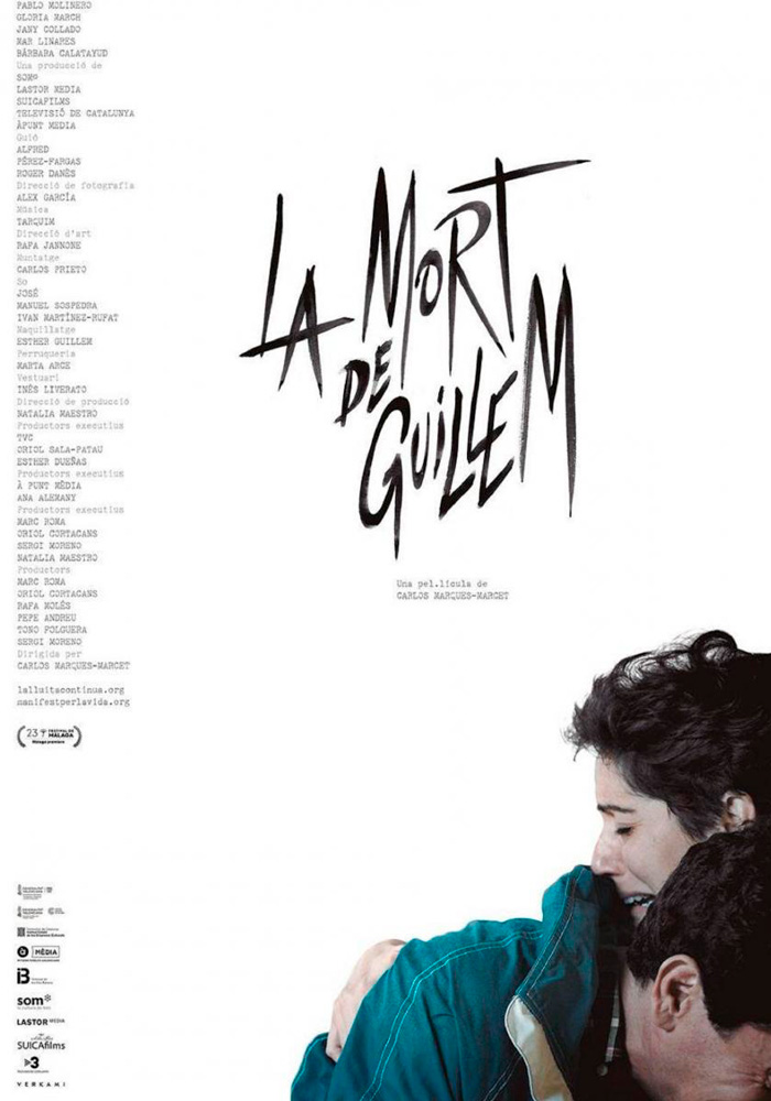 Póster de la película La mort de Guillem dirigida por Carlos Marqués-Marcet. Proyecto de marketing de la agencia MuchoFoco.
