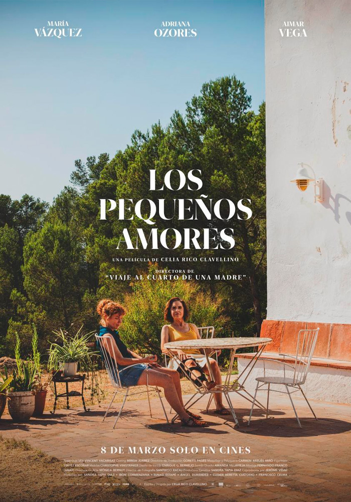 Póster de la película Los Pequeños Amores dirigida por Celia Rico. Proyecto de marketing de la agencia MuchoFoco.