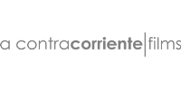 Logotipo de la distribuidora A Contracorriente Films, cliente de la agencia de marketing MuchoFoco.