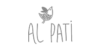 Logotipo de la productora Al Pati Produccions, cliente de la agencia de marketing MuchoFoco.