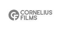Logotipo de la productora Cornelius Films, cliente de la agencia de marketing MuchoFoco.