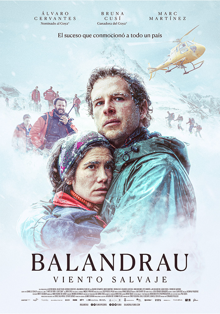 Póster de la película Balandrau dirigida por Fernando Trullols. Proyecto de marketing de la agencia MuchoFoco.