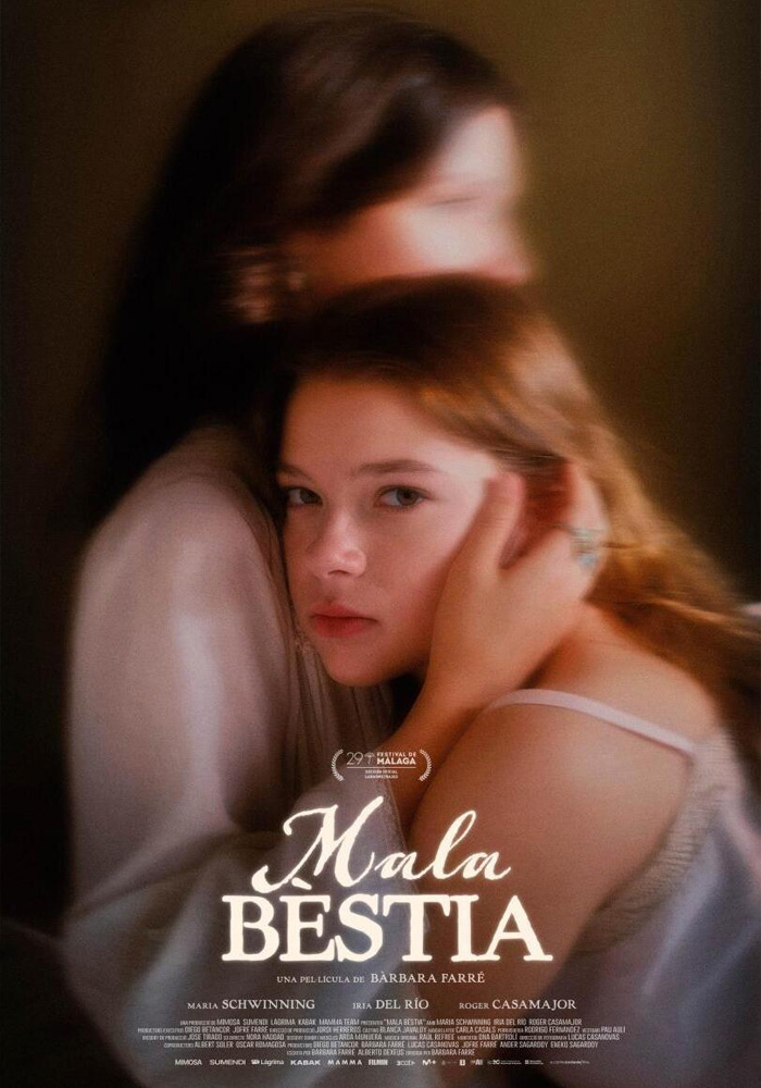 Póster de la película Mala Bestia dirigida por Bàrbara Farré. Proyecto de marketing de la agencia MuchoFoco.