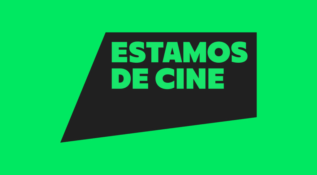 Logotipo de Estamos de CIne, servicio de cine itinerante para zonas rurales.