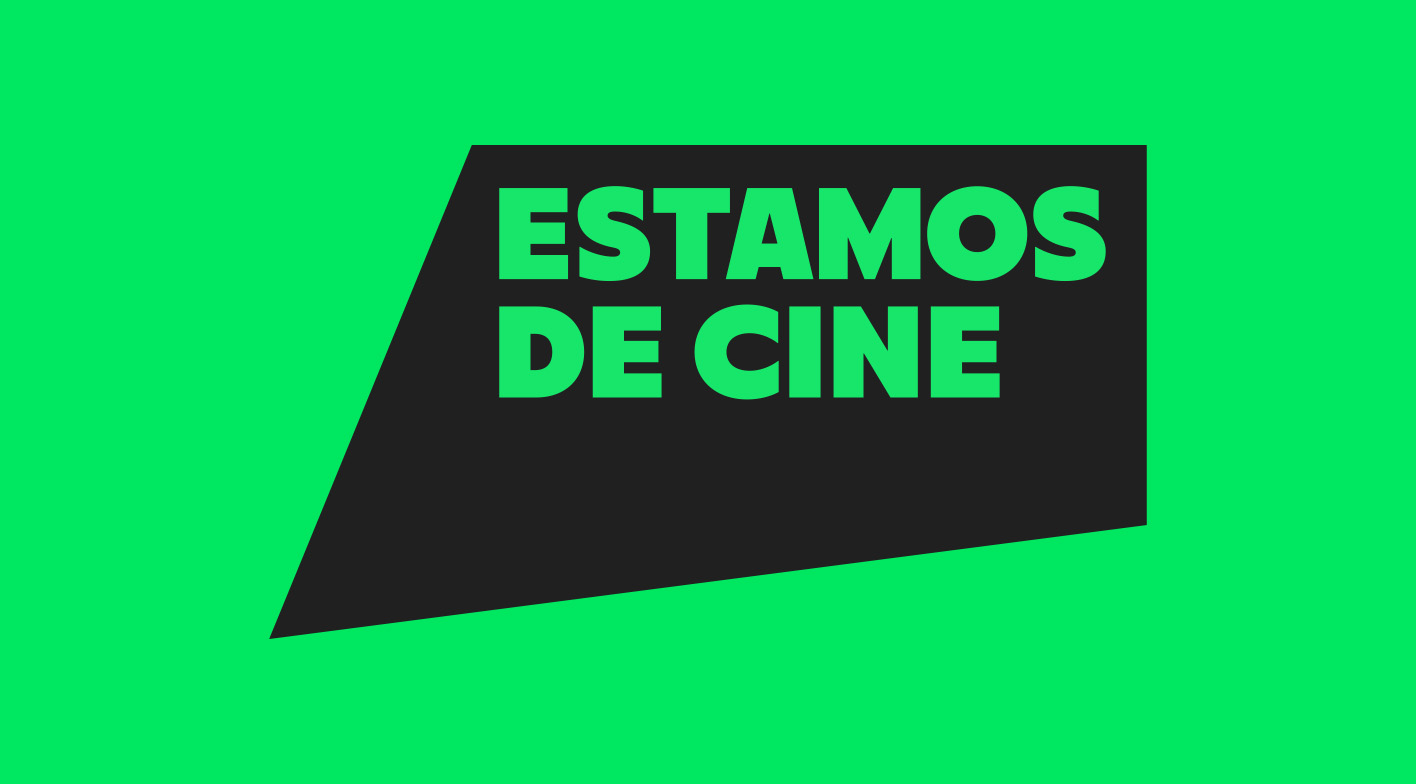 Logotipo de Estamos de CIne, servicio de cine itinerante para zonas rurales.